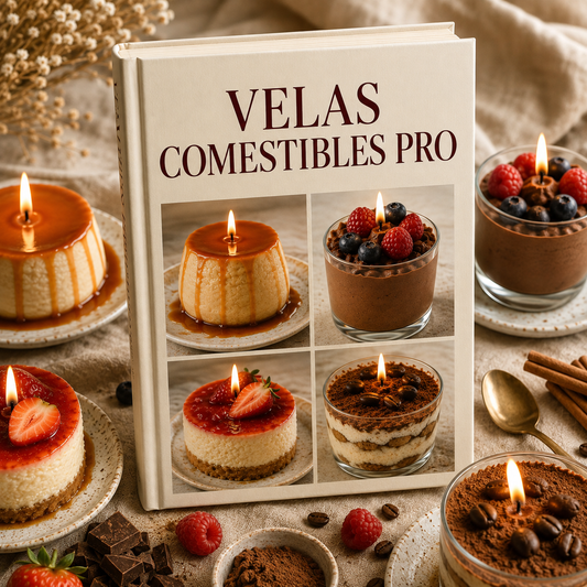 Velas Comestibles Pro + 10 Bonos de Regalo